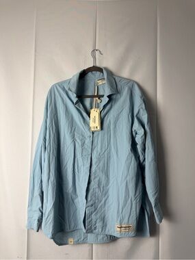 Doma Light Blue Men's Shirt Jacket